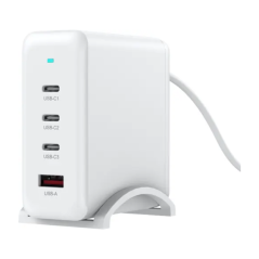 100W GaN Charger Xssive XSS-AC85 White | Smarty