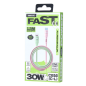 Type-C/Lightning Cable REMAX CB16(C-L) – 30W 1.2m Pink