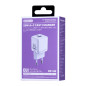 Chargeur REMAX Kings Series CA-18 – 20W USB-A + USB-C Blanc Chargeur REMAX Kings Series CA-18 – 20W USB-A + USB-C Blanc
