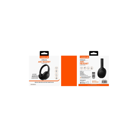 Casque Bluetooth Réduction de Bruit XSSIVE XSS-H11B - Noir - Audio Ref