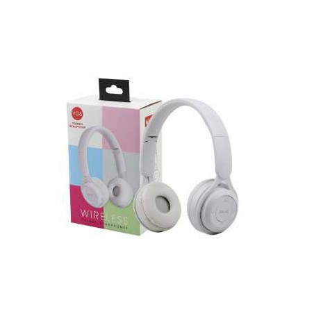 Casque Bluetooth Supra-Auriculaire Y08 - Blanc - Audio Réf. A1737 | Sma