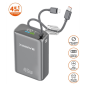 Batterie externe Xssive XSS-PB55 – 20 000 mAh PD 45 W avec câble Batterie externe Xssive XSS-PB55 – 20 000 mAh PD 45 W avec câble
