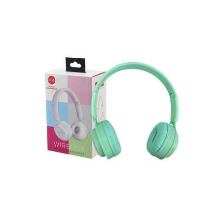 Casque Bluetooth Supra-Auriculaire Y08 - Vert - Audio Réf. A1742 | Smar
