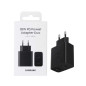 Samsung Adaptateur secteur 35W PD Power Adapter Duo – USB-C + USB
