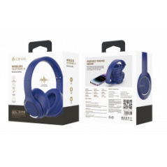 Casque Sans Fil V2 - Devia Kinton Series EM039 - Bleu - Audio Réf. A063