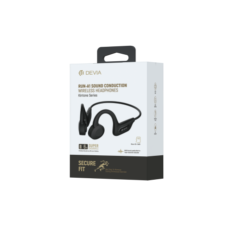 Casque Sans Fil à conduction sonore - Devia Kintone Series Run-A1 EM03