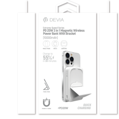 Batterie externe Devia JM-C11 10 000 mAh Blanc | Smarty