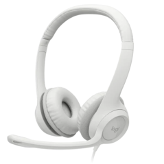 Casque Stéréo Filaire USB Logitech H390 - Bla | Smarty Paris
