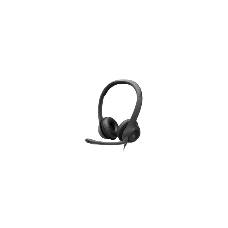 Casque Stéréo Filaire USB-C Logitech H390 - Noir Casque Stéréo Filaire USB-C Logitech H390 - Noir