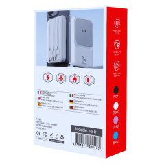 Power Bank FASR FS-B1 10 000 mAh magnétique | Smarty