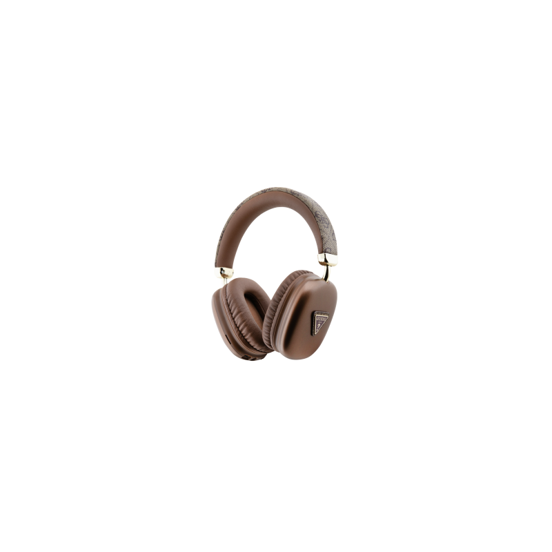 Casque sans Fil Bluetooth avec Logo Triangle Métal Guess GUBHK1P4TPW - Marron — Accessoire · Smarty Paris 18e