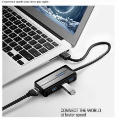 UGREEN 4-in-1 USB Adapter 20265 RJ45 Gigabit