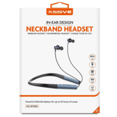 Casque tour de cou XSSIVE XSS-BTNB01 - Noir - Audio Ref G4720 | Smarty