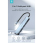 Hub USB-C Devia 5-en-1 – 3 x USB 3.0 lecteur de carte PD 3.0