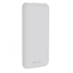 Batterie externe Devia 10 000 mAh câbles | Smarty