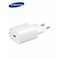 Samsung USB-C to USB-C Charger Kit 25W – White Samsung USB-C to USB-C Charger Kit 25W – White