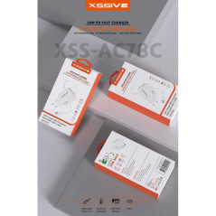 20W XSSIVE XSS-AC78C USB-C Charger White