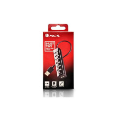 NGS iHub7 Tiny 7-Port USB Hub Black | Smarty