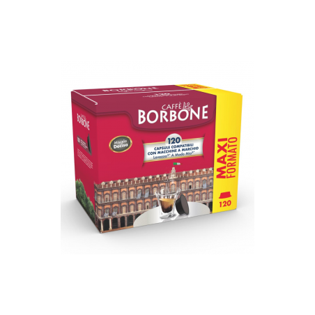 Coffee Capsules Borbone - Noir compatible with Lavazza A Modo Mio - 12