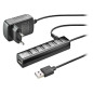 USB Hub NGS iHub7 Tiny USB 2.0 – 7 Ports Black USB Hub NGS iHub7 Tiny USB 2.0 – 7 Ports Black