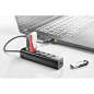 USB Hub NGS iHub7 Tiny USB 2.0 – 7 Ports Black USB Hub NGS iHub7 Tiny USB 2.0 – 7 Ports Black