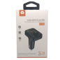 Chargeur allume-cigare WUW C203 – MP3 + USB 3,1 A Noir