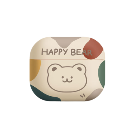 Coque de Protection AirPods en Silicone - Ours - Audio Ref F5584 | Sma