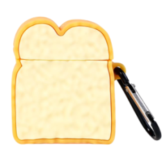 Coque de Protection AirPods en Silicone - Pain - Audio Ref F5594 | Sma