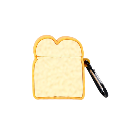 Coque de Protection AirPods en Silicone - Pain - Audio Ref F5594 | Sma