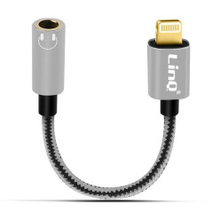Adaptateur Lightning jack 3,5 mm LinQ A3523