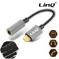 Adaptateur audio LinQ Lightning vers jack 3,5 mm - 15 cm nylon tressé A3523 Adaptateur audio LinQ Lightning vers jack 3,5 mm - 15 cm nylon tressé A3523