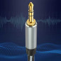 Câble audio LinQ Lightning vers jack 3,5 mm - 1,5 m nylon tressé A3522 Câble audio LinQ Lightning vers jack 3,5 mm - 1,5 m nylon tressé A3522