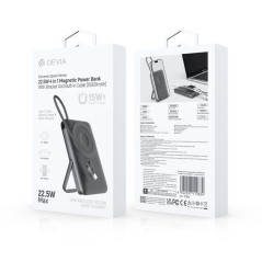 Devia S28 power bank 10,000 mAh gray