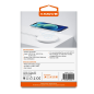 Wireless Charger XSSIVE XSS-W1WT – 15W + USB-C/USB-C 1m Cable White Wireless Charger XSSIVE XSS-W1WT – 15W + USB-C/USB-C 1m Cable White