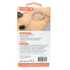 XSSIVE 2-in-1 USB-C iWatch Cable | Smarty