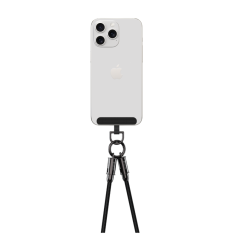 Devia lanyard cable 27W USB-C/Lightning Black