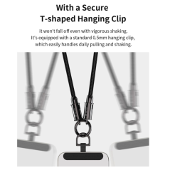 Devia lanyard cable 27W USB-C/Lightning Purple