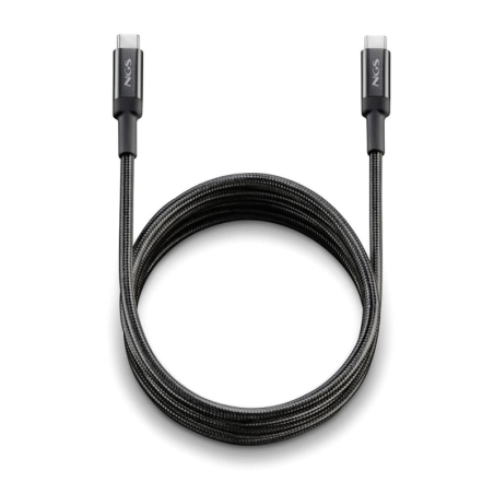 Câble USB-C vers USB-C NGS KNOT65W-2 – 65 W, 2 m