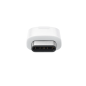 Samsung Adaptateur Micro USB vers USB-C – Blanc Samsung Adaptateur Micro USB vers USB-C – Blanc