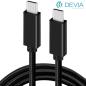 Câble USB-C Devia – 100W PD 1,5 m Câble USB-C Devia – 100W PD 1,5 m