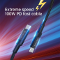 Câble USB-C Devia – 100W PD 1,5 m Câble USB-C Devia – 100W PD 1,5 m