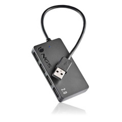 NGS iHub4 Tiny 4-Port USB Hub Black | Smarty