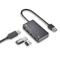 NGS iHub4 Tiny 4-Port USB Hub Black | Smarty