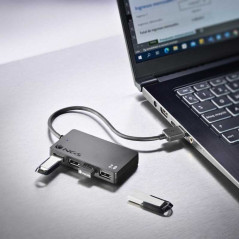NGS iHub4 Tiny 4-Port USB Hub Black | Smarty