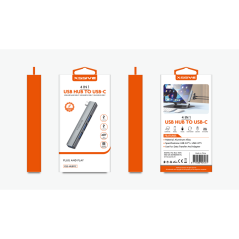 4-in-1 USB USB-C Hub XSSIVE XSS-HUB11C