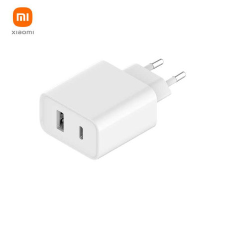 Adaptateur Secteur USB-C + USB Xiaomi Wall Ch | Smarty Paris