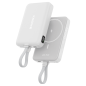 Power Bank XSSIVE XSS-PB51W – 10,000mAh USB-C cable white