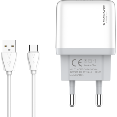 XSSIVE XSS-AC54-C Dual USB 2.1A Charger | Smarty