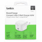 Belkin chargeur secteur USB-C WCA011KQWH – 65 W blanc Belkin chargeur secteur USB-C WCA011KQWH – 65 W blanc