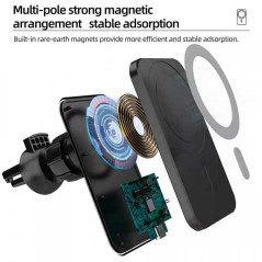 Chargeur MagSafe 15W support grille | Smarty Paris